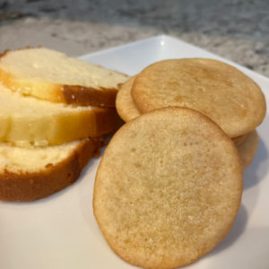 Glazed Pound Cookie